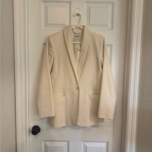 Abercrombie & Fitch Beige Blazer